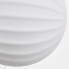 Chehalis Plafondlamp - Glas 10 cm Wit, 4-lichts