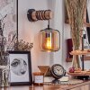 Lauden Muurlamp - Glas 15 cm Natuurlijke kleuren, Zwart, 1-licht