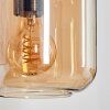 Lauden Muurlamp - Glas 15 cm Natuurlijke kleuren, Zwart, 1-licht