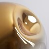 Ripoll Hanger - Glas 25 cm Goud, Duidelijk, 4-lichts