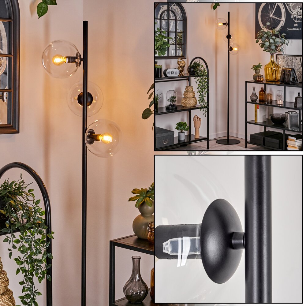 Gastor Staande lamp - Glas 15 cm Duidelijk, 3-lichts main product photo