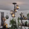 Gastor Plafondlamp - Glas 15 cm Duidelijk, Rookkleurig, 4-lichts
