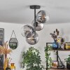 Gastor Plafondlamp - Glas 15 cm Duidelijk, Rookkleurig, 4-lichts