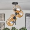 Gastor Plafondlamp - Glas 15 cm Amber, 4-lichts