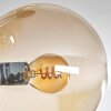 Gastor Plafondlamp - Glas 15 cm Amber, 4-lichts