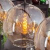 Koyoto Hanger - Glas 30 cm Amber, Duidelijk, 4-lichts