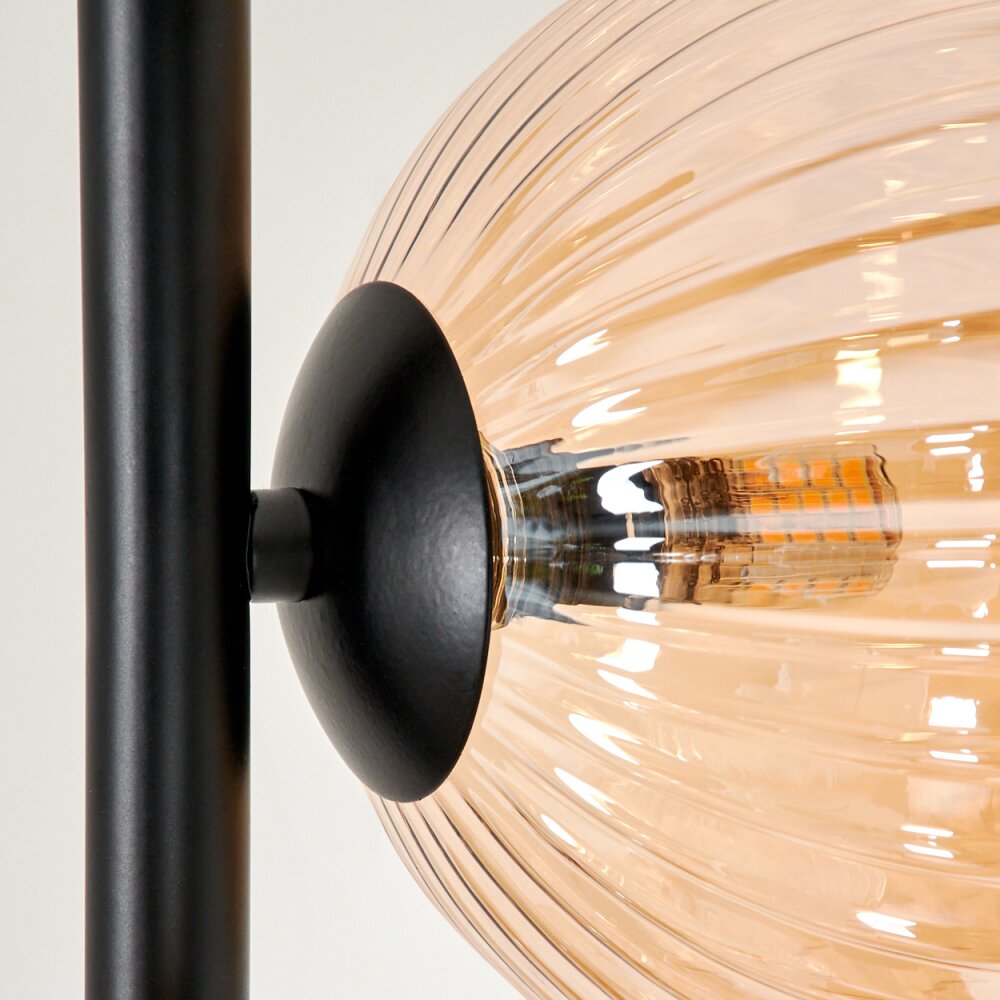Remaisnil Staande lamp - Glas 15 cm Amber, 6-lichts