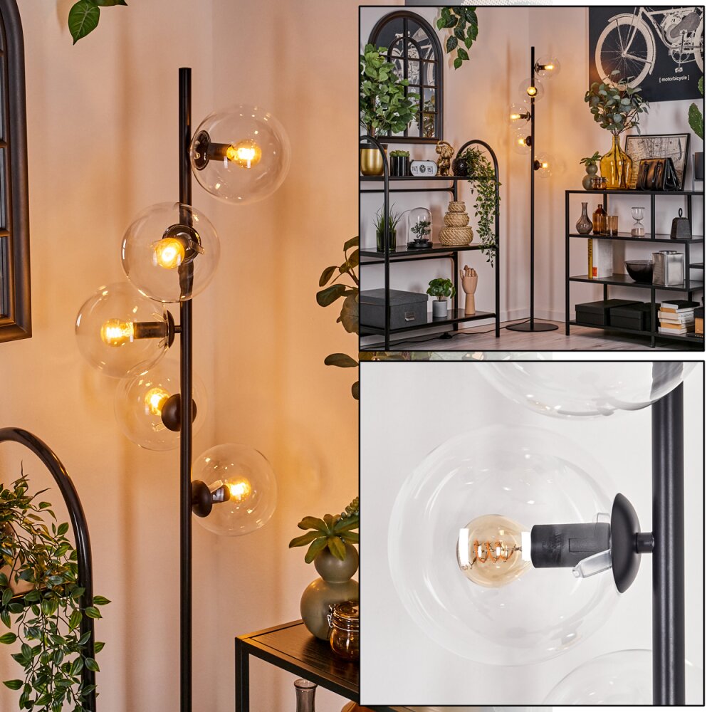 Gastor Staande lamp - Glas 15 cm Duidelijk, 5-lichts main product photo