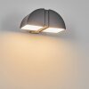 Kontenga Buiten muurverlichting LED Antraciet, 2-lichts