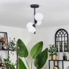 Chehalis Plafondlamp - Glas 10 cm, 12 cm Wit, 4-lichts