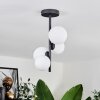 Chehalis Plafondlamp - Glas 10 cm, 12 cm Wit, 4-lichts