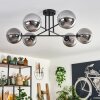 Gastor Plafondlamp - Glas 15 cm Rookkleurig, 6-lichts