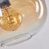Apedo Hanger - Glas 30 cm Amber, Duidelijk, 4-lichts