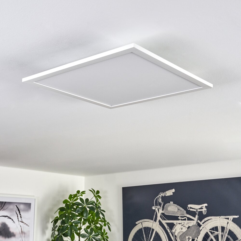 Valmanya Plafondlamp 40cm LED Wit, 1-licht