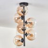 Gastor Plafondlamp - Glas 15 cm Amber, Duidelijk, 6-lichts