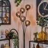 Gastor Staande lamp - Glas 15 cm Rookkleurig, 5-lichts
