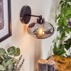 Haikala Muurlamp Zwart, 1-licht