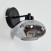 Haikala Muurlamp Zwart, 1-licht