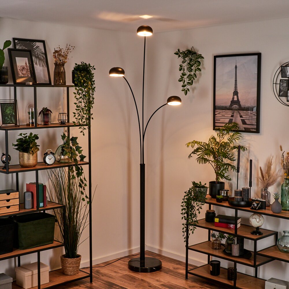 Nikkala Staande lamp Zwart, 3-lichts