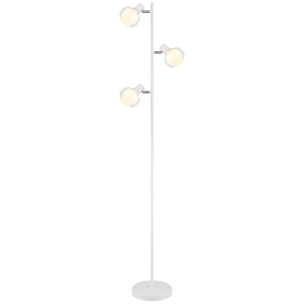Globo TOKKI Staande lamp Wit, 3-lichts main product photo