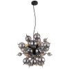 Globo UDO Hanger Zwart, 6-lichts