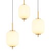 Globo EWALD Hanger LED Wit, 6-lichts