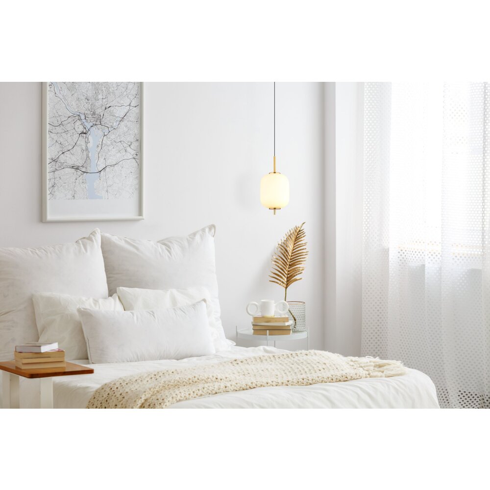 Globo EWALD Hanger LED Messing, 1-licht main product photo