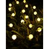 Globo SOLAR Padverlichting LED Zwart, Transparant, Helder, 20-lichts, Kleurwisselaar