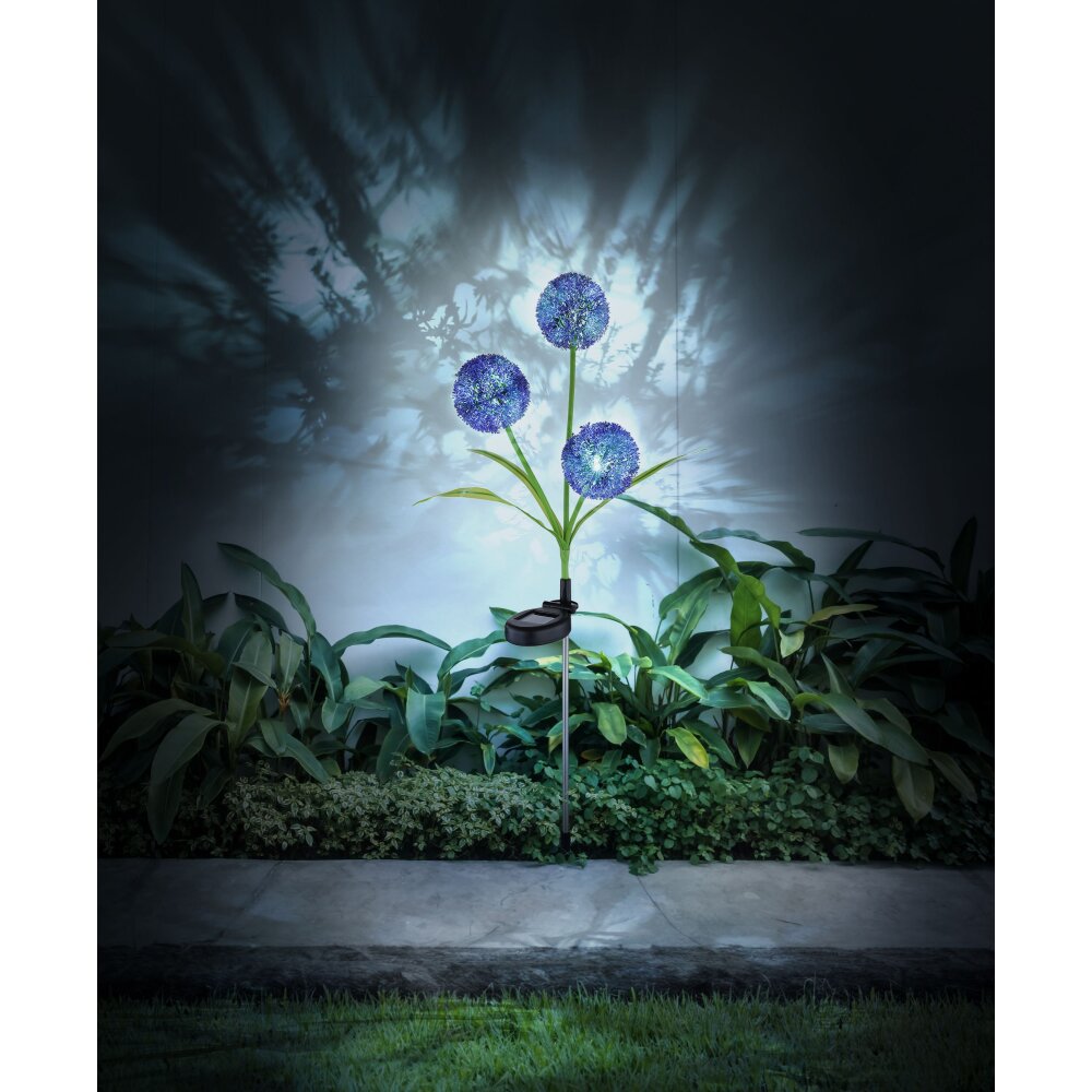 Globo SOLAR Padverlichting LED Groen, Paars, 3-lichts main product photo