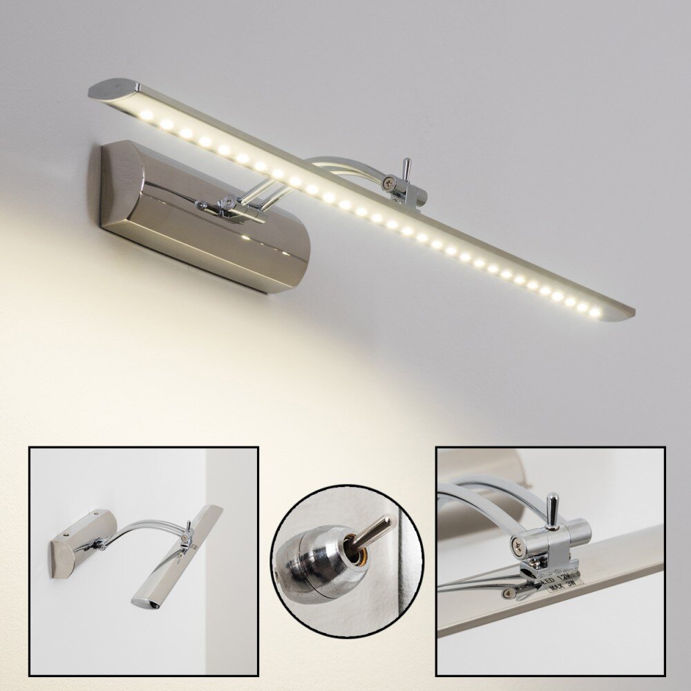 Liberia Displaylamp LED Chroom, 1-licht main product photo
