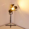Lichinga Tafellamp Chroom, Zwart, 1-licht