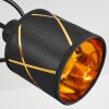 Opatija Plafondlamp Zwart, 3-lichts