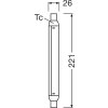 OSRAM LED lijn S15s 4 watt 2700 kelvin 350 Lumen