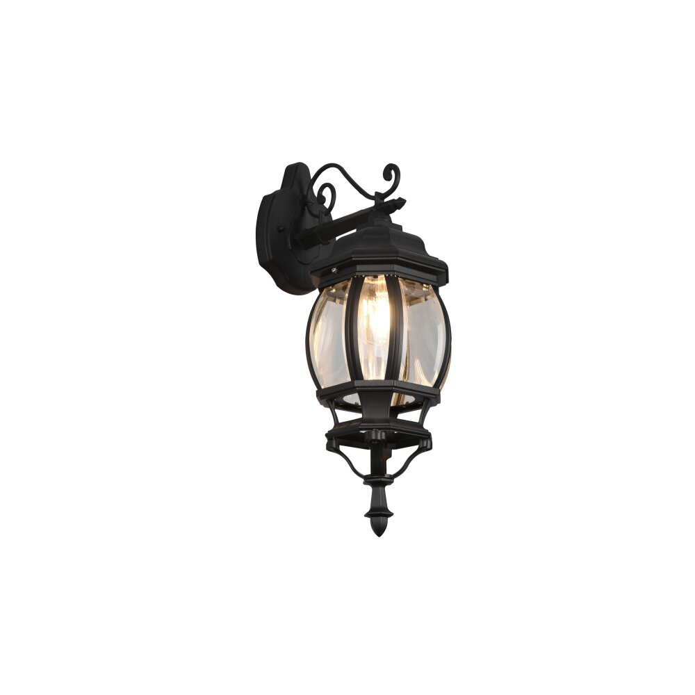 Trio Elvo Muurlamp Zwart, 1-licht main product photo