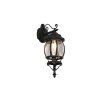 Trio Elvo Muurlamp Zwart, 1-licht