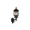 Trio Elvo Muurlamp Zwart, 1-licht