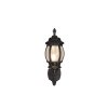 Trio Elvo Muurlamp Zwart, 1-licht