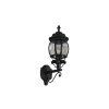 Trio Elvo Muurlamp Zwart, 1-licht