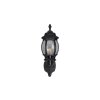 Trio Elvo Muurlamp Zwart, 1-licht