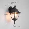 Trio Livenza Muurlamp Zwart, 1-licht