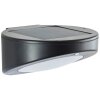 Brilliant Bardum Muurlamp LED Zwart, 1-licht, Bewegingsmelder