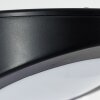 Brilliant Bardum Muurlamp LED Zwart, 1-licht, Bewegingsmelder