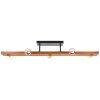 Brilliant Mertes Plafondlamp Bruin, Zwart, 5-lichts