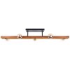 Brilliant Mertes Plafondlamp Bruin, Zwart, 5-lichts