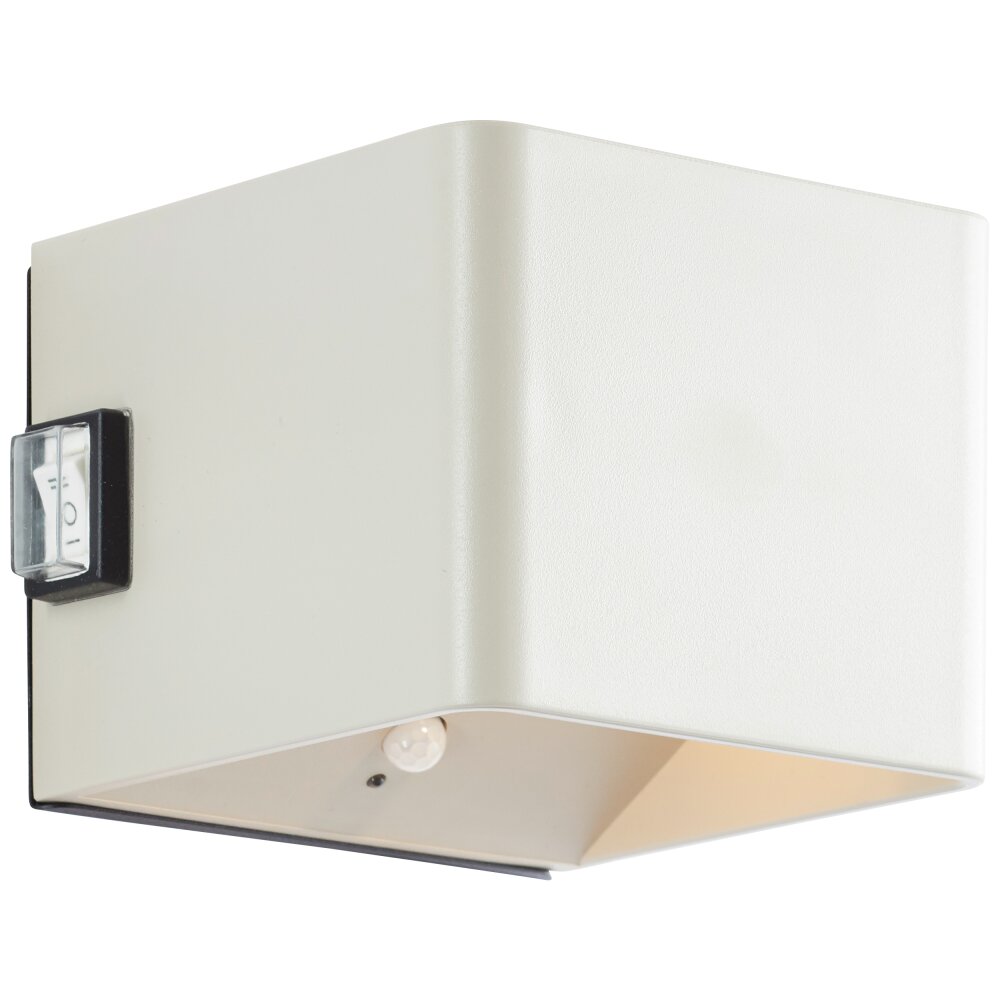 Brilliant Iseo Buiten muurverlichting LED Beige, 1-licht