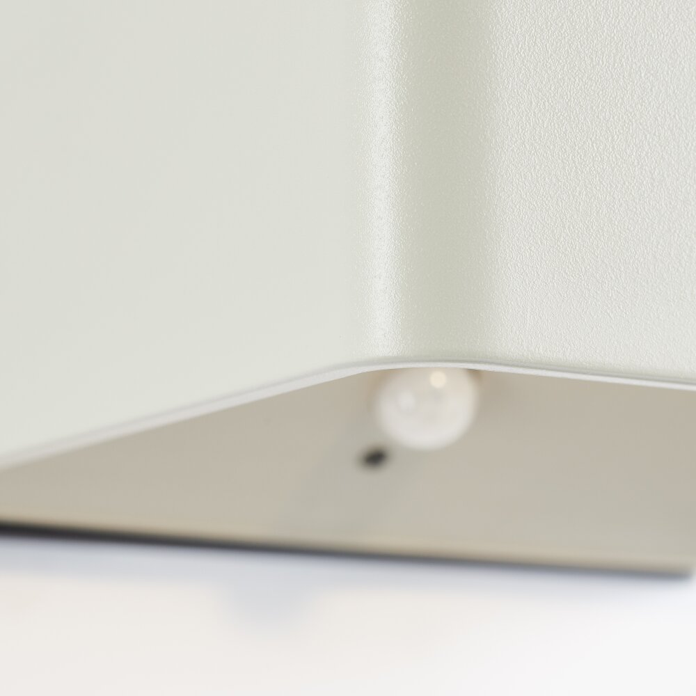 Brilliant Iseo Buiten muurverlichting LED Beige, 1-licht