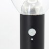 Brilliant Tulip Buiten staande lamp LED Zwart, 1-licht, Bewegingsmelder
