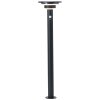Brilliant Garvina Buiten staande lamp LED Zwart, 1-licht, Bewegingsmelder