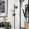 Remaisnil Staande lamp - Glas 12 cm Zwart, 3-lichts