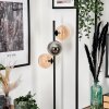 Remaisnil Staande lamp - Glas 15 cm Zwart, 3-lichts
